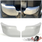 Set of 2 Rear Corner Bumper End Caps for Toyota FJ Cruiser (2007–2014) Silver
