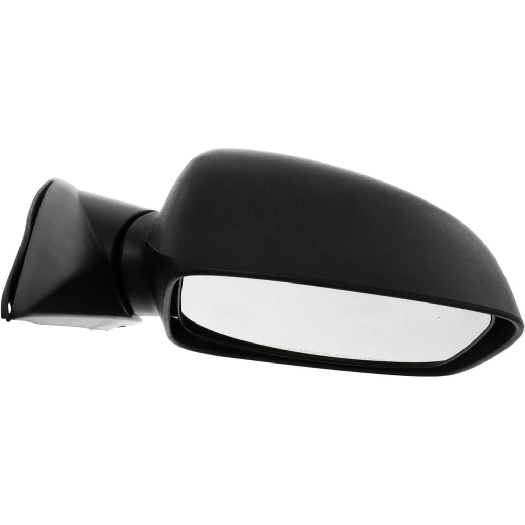 Set of 2 Power Mirrors for Chevrolet Colorado (2004–2012) Black Manual Folding