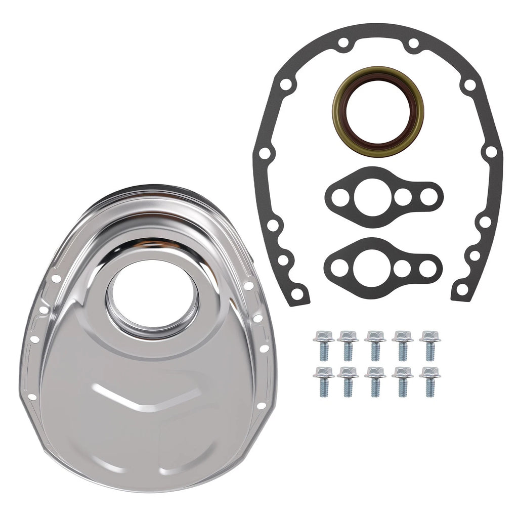 SBC Timing Chain Cover for Chevrolet V8 283 327 350 383 400 (1967–1970)