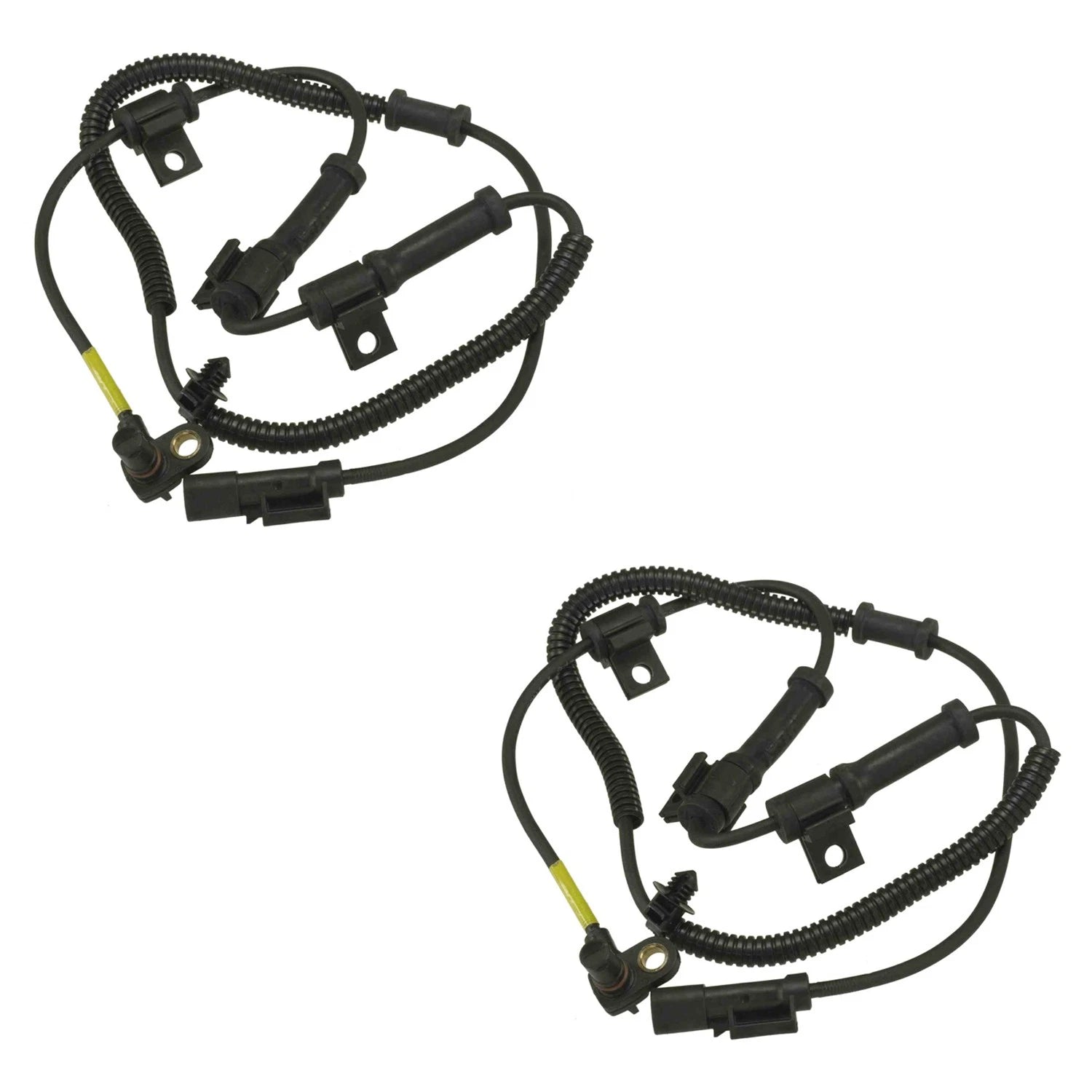 NTK Set of 2 Front ABS Wheel Speed Sensors for Ford F-250 F-350 (1999–2023)