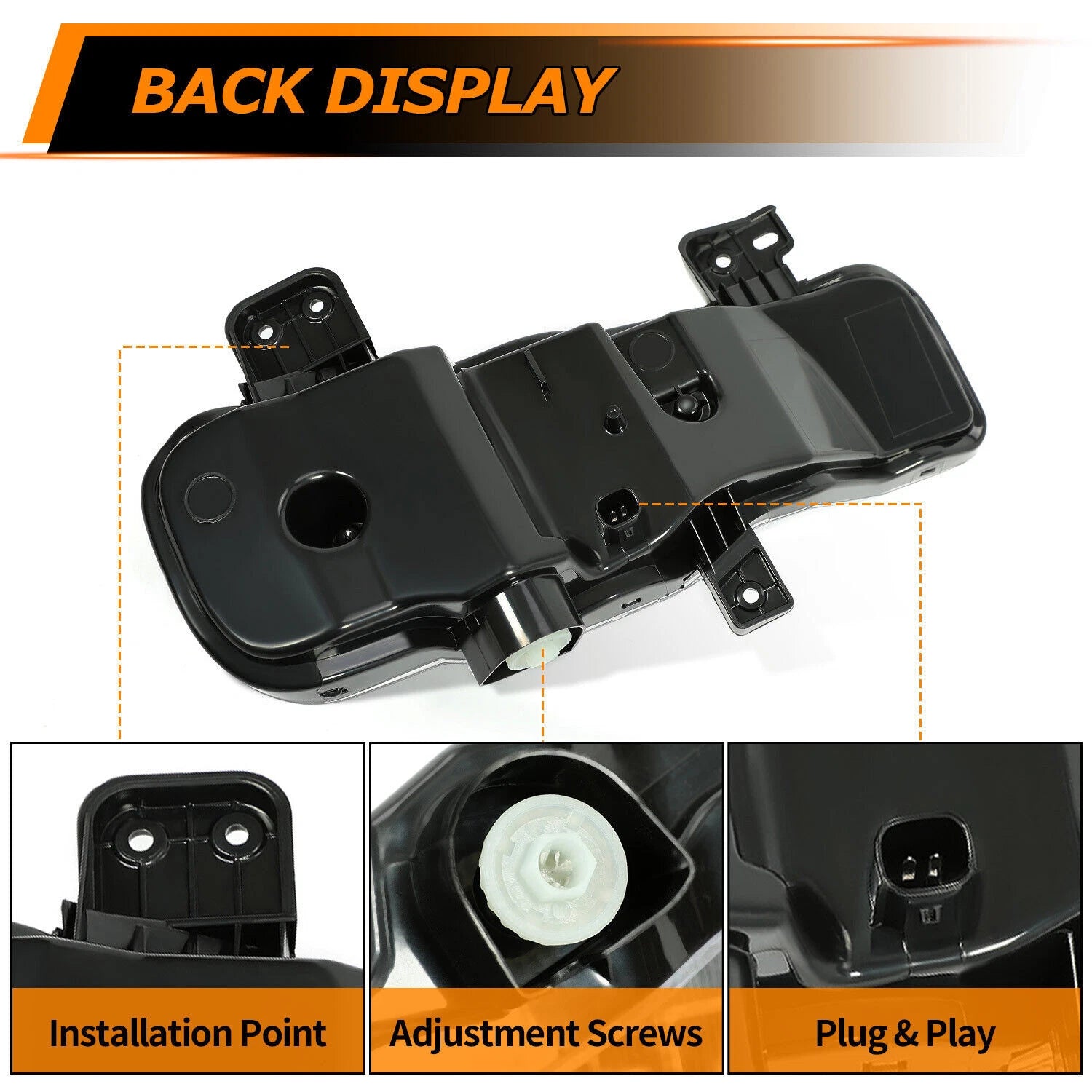Left Driver Side LED Fog Light for Ford Explorer (2020-2023)