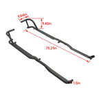 Set of 2 Rock Sliders Nerf Bars for Polaris Ranger Crew XP 1000 (2019–2025)