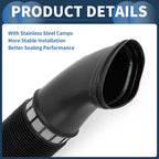 Air Intake Hose for Mercedes Benz E320 3.2L 2003-2005 (A1120943782) Black