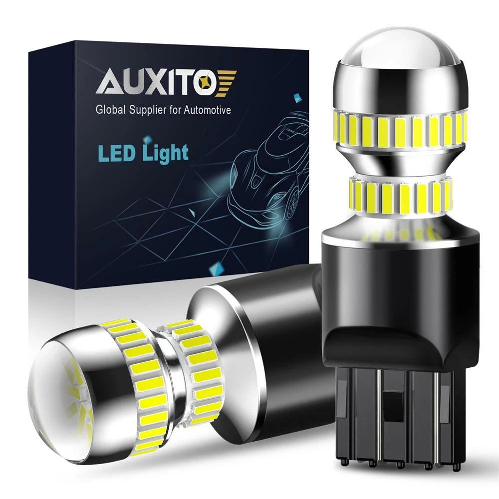 2X LED Reverse Brake Turn Signal Bulbs for Various Vehicles