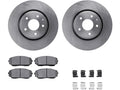 Front Brake Pad and Rotor Kit for Mazda CX-9 (2016–2023) HH893WC