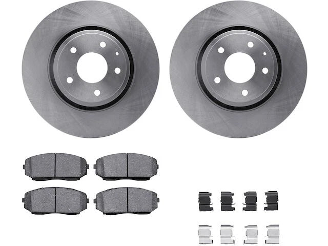 Front Brake Pad and Rotor Kit for Mazda CX-9 (2016–2023) HH893WC