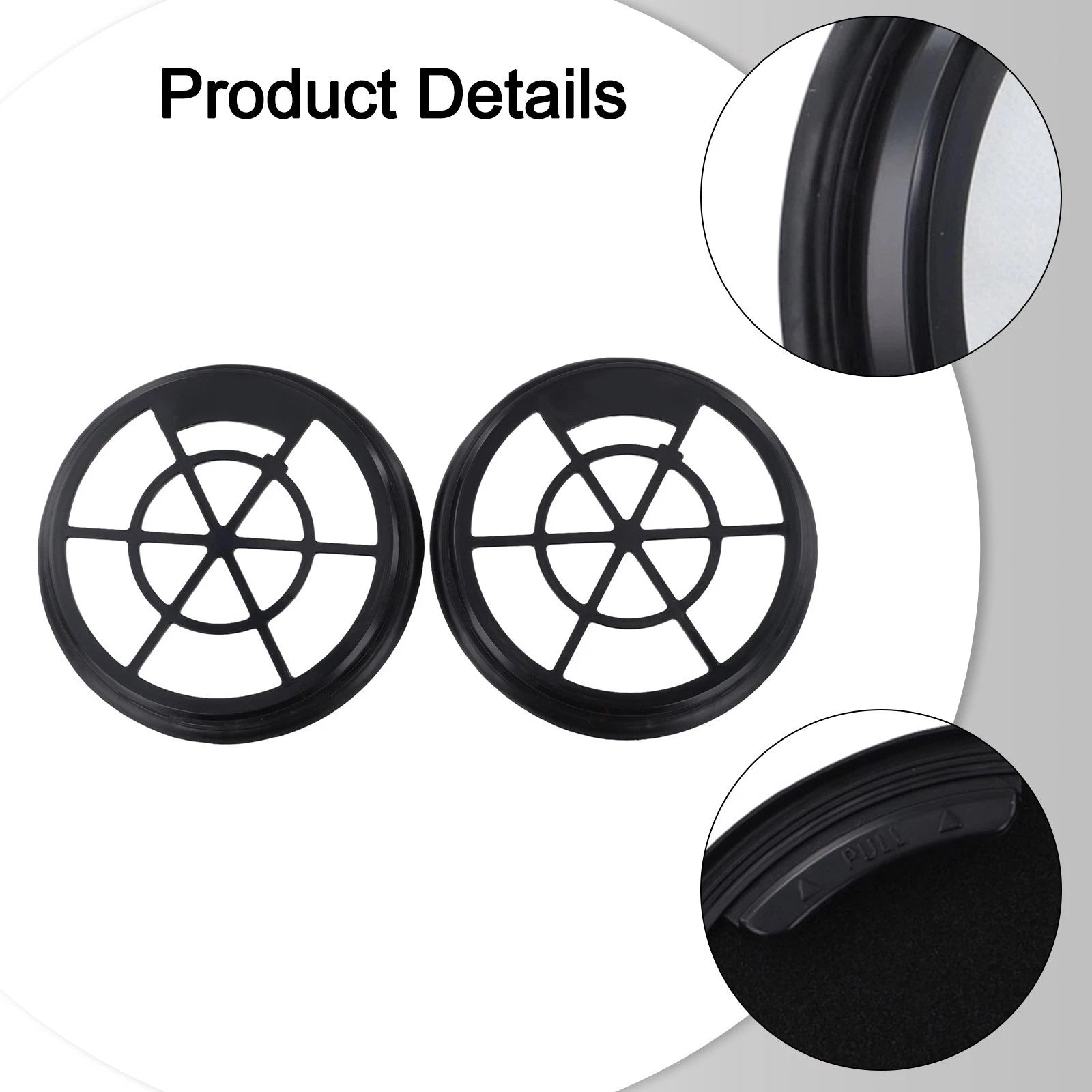 2X Canister Vacuum Filter Compatible with Basics 1.3L