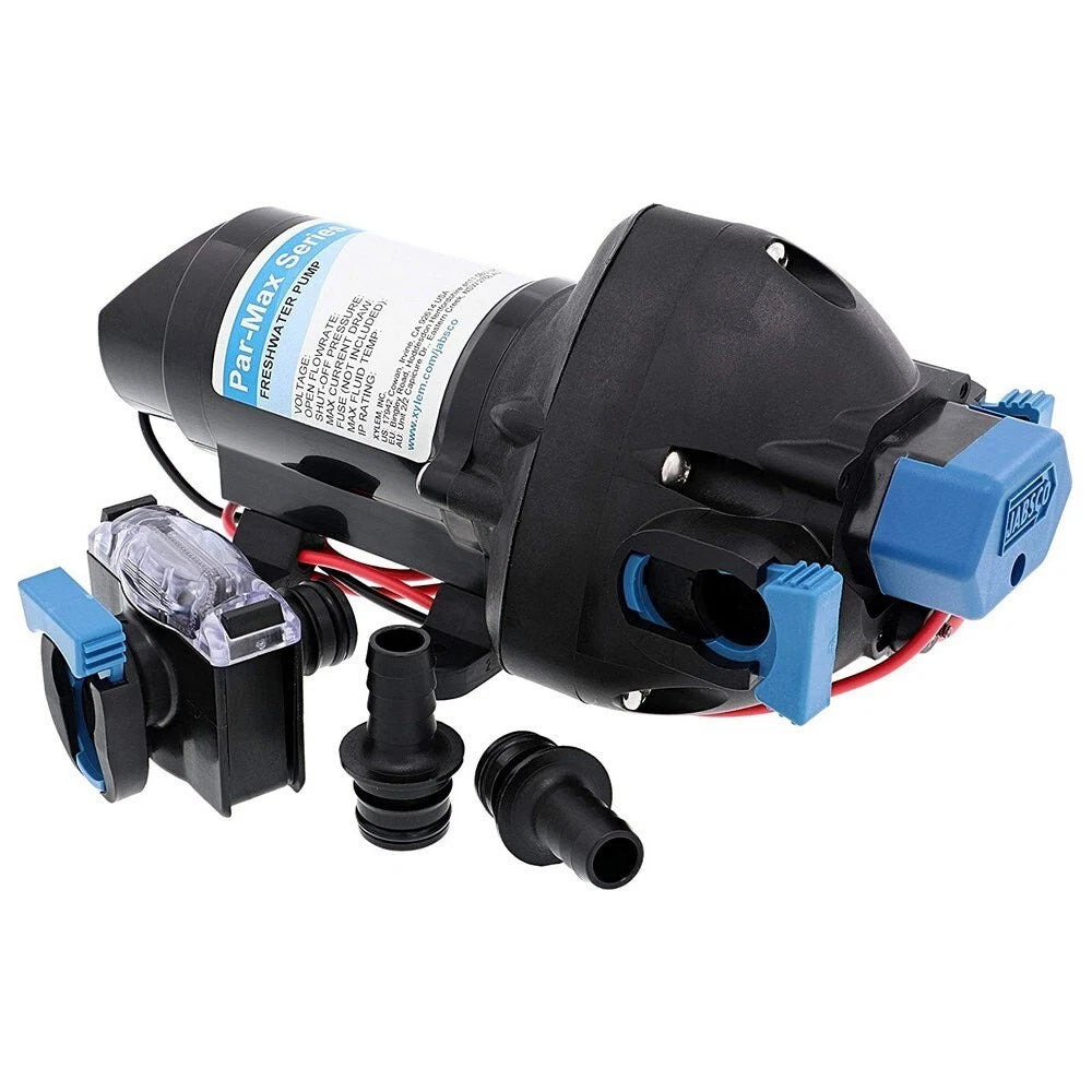 Jabsco Par Max 3 Water Pressure Pump 11 LPM 12V Caravan (31395-4012-3A)