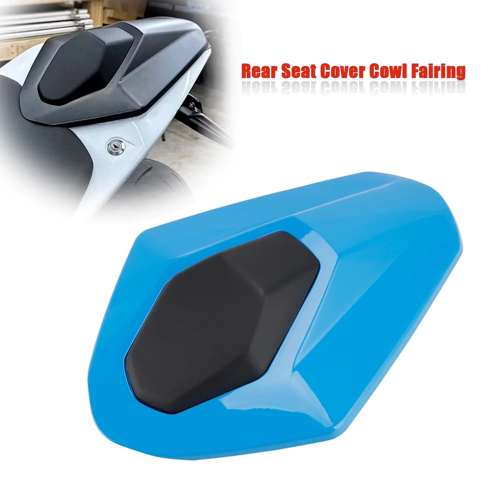 Rear Seat Cover Cowl Fairing for Suzuki GSX-8S GSX8S GSX-8R (2023–2025) Blue