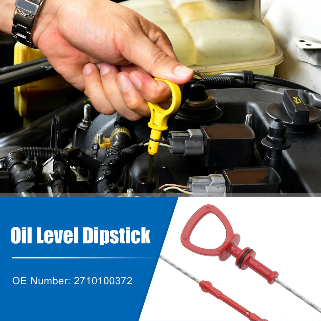 Engine Oil Fluid Level Dipstick for Mercedes-Benz CL203 (2003–2004) No.2710100372