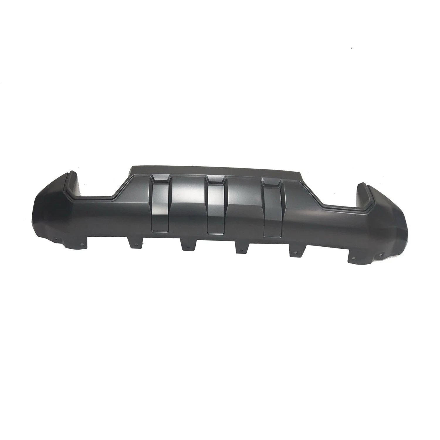 Replacement Gray Smooth Polypropylene Front Skid Plate for Jeep Wrangler (2018–2024)