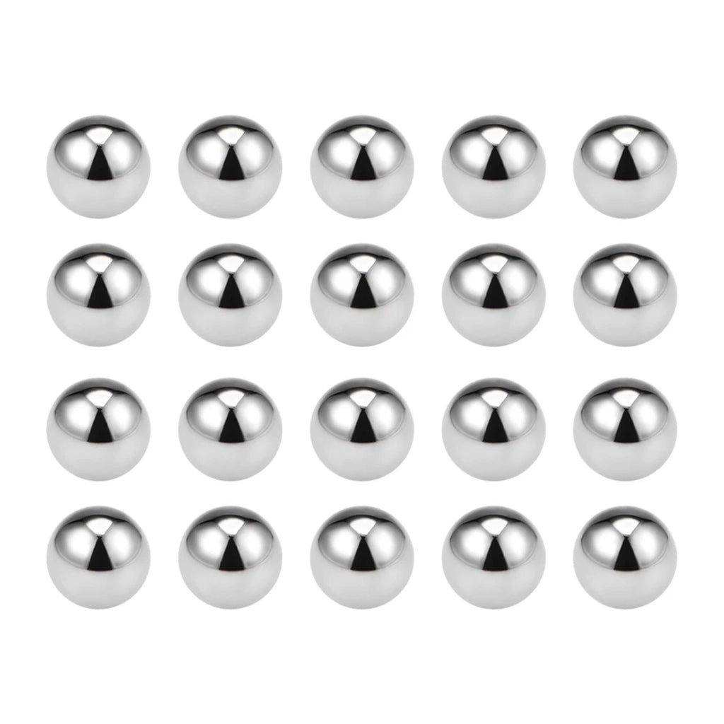 100pcs 6mm Solid Chrome Steel Precision Balls for Bearing Keychain