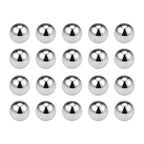 100pcs 6mm Solid Chrome Steel Precision Balls for Bearing Keychain