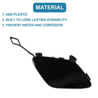 Tow Hook Cover for Mercedes-Benz E250 (2014–2015) Bright Black