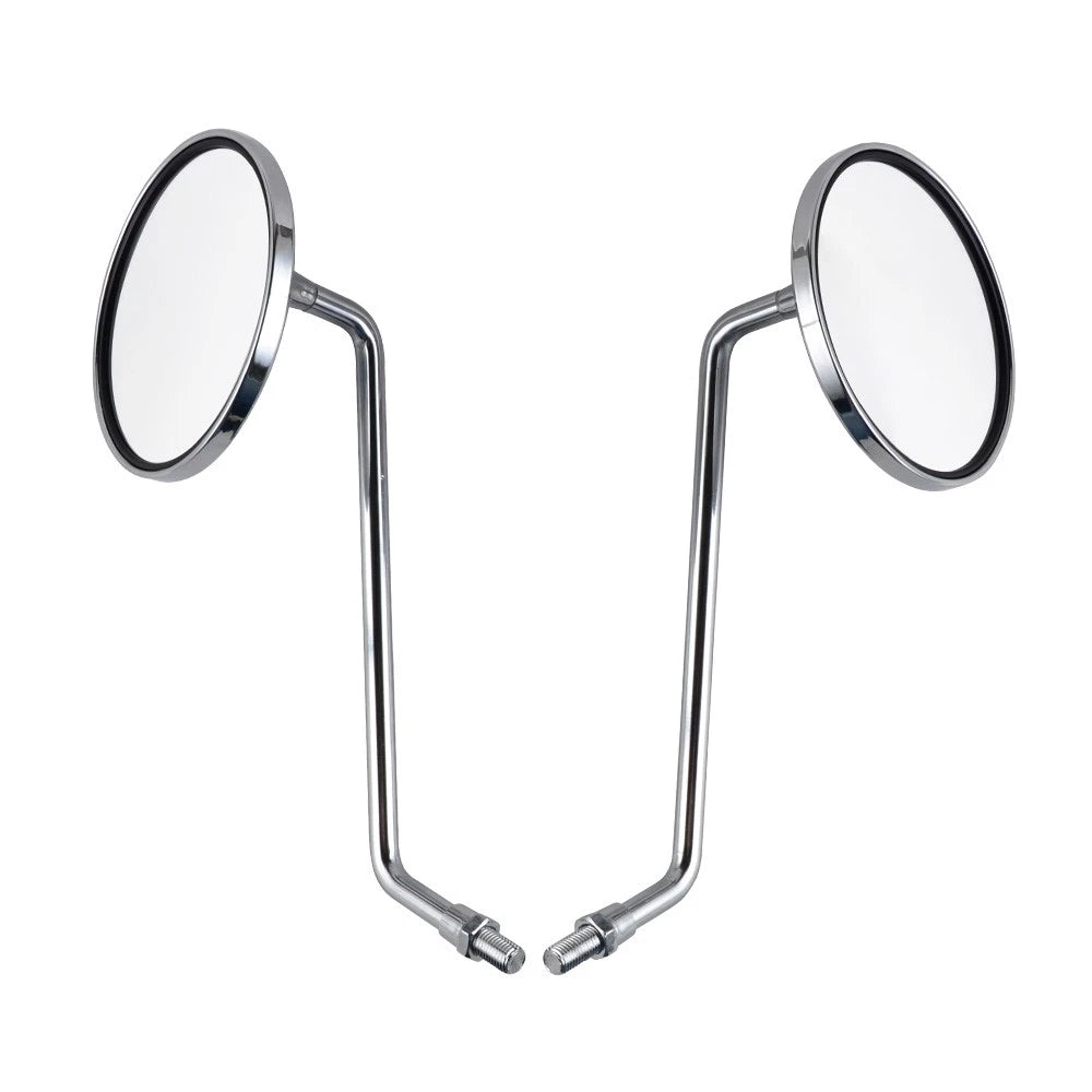 M10 Mirrors Set for Honda XL350 XL500S CB500T XL185S XL100S XL125S CB650
