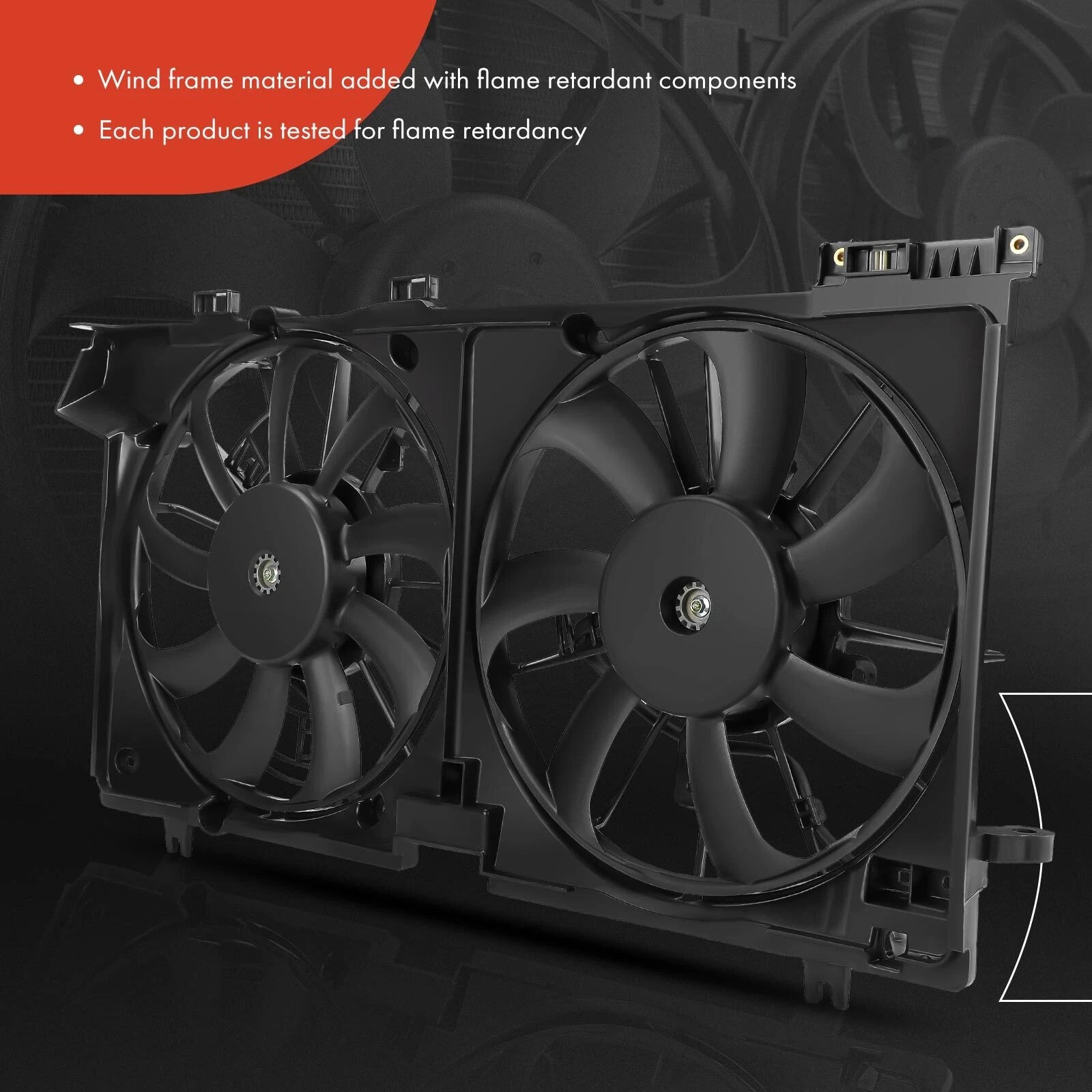 Dual Cooling Fan Assembly for Subaru Legacy Outback (2015-2019)