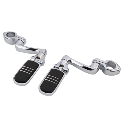 1 1/4" Engine Guards Highway Footpeg Mount Clamps for Harley Electra Glide
