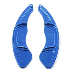 Blue Steering Wheel Paddle Shifters for VW Golf 7 MK7 (2015 - Present)
