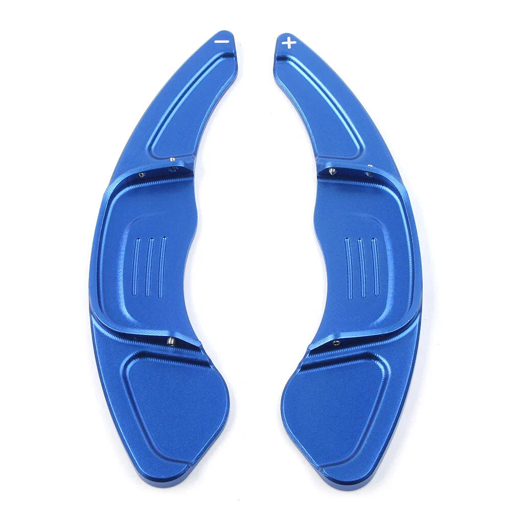 Blue Steering Wheel Paddle Shifters for VW Golf 7 MK7 (2015 - Present)