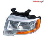 Halogen Headlight for Ford Expedition (2015–2017) Chrome Left Side