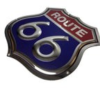 Route 66 Metal Sign 3D Design for Chevrolet Camaro (1967–1969)