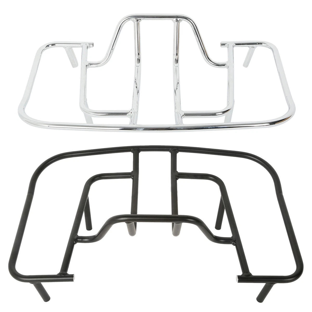 Trunk Luggage Rack for Honda Goldwing GL1800 (2001–2017) Black/Chrome