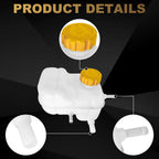 Coolant Reservoir Tank with Cap for Suzuki Forenza Reno Optra (2004–2008)