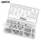 Sealing Ring Assortment 640pcs for Industrial and Marine Use