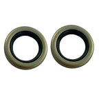 Set of 2 Lower Oil Seals for Johnson Evinrude OMC 329923 (4 6 8 Cylinder)