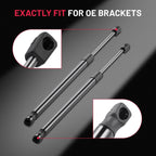 2X Rear Window Glass Lift Supports Struts for Mazda Tribute (2001–2006) 4187