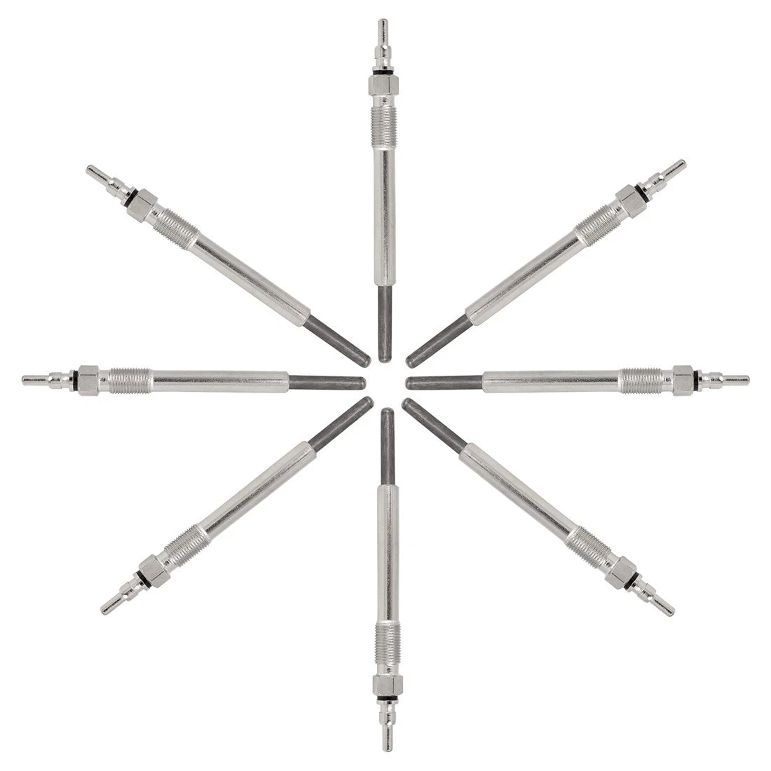 8pcs Glow Plugs for Ford F59 Base Stripped Chassis (1995–1997)