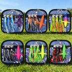 Silicone Squid Skirt Lure Set for Tuna Fishing (6 inch & 9 inch)