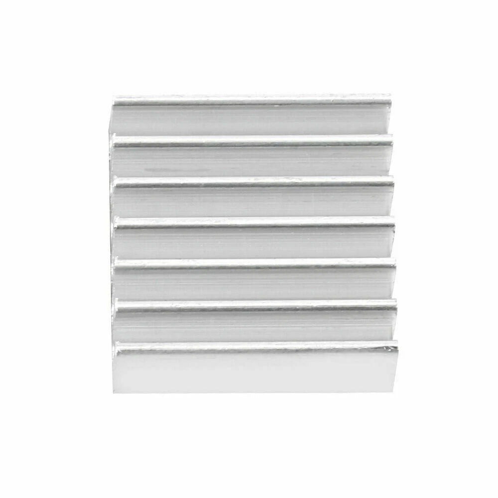 12 Pcs Aluminum Cooling Kit Heatsink for Universal Applications (14x14x6mm)