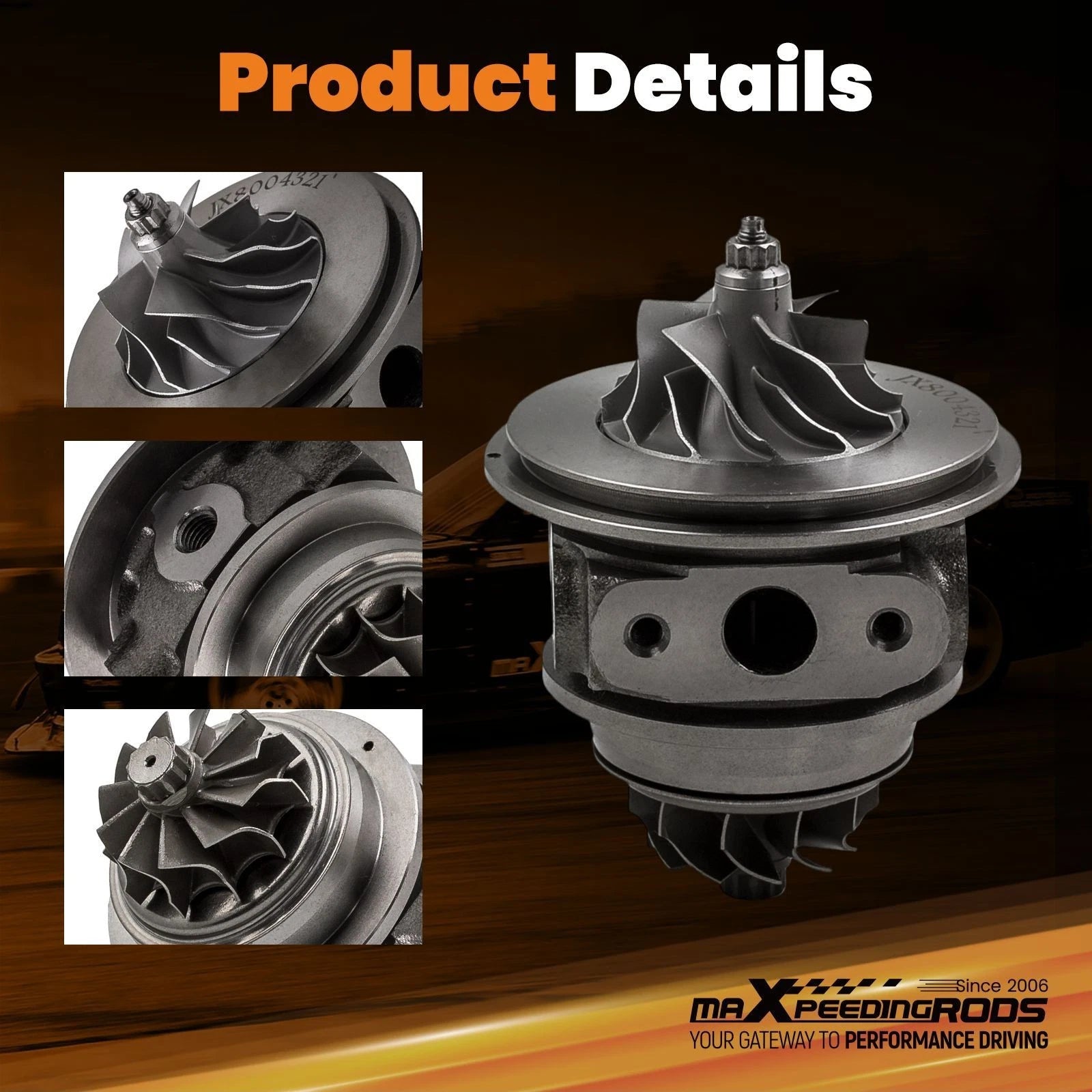 Turbo Cartridge Core for Hyundai Galloper II Starex Terracan 2.5L (1996–2005)