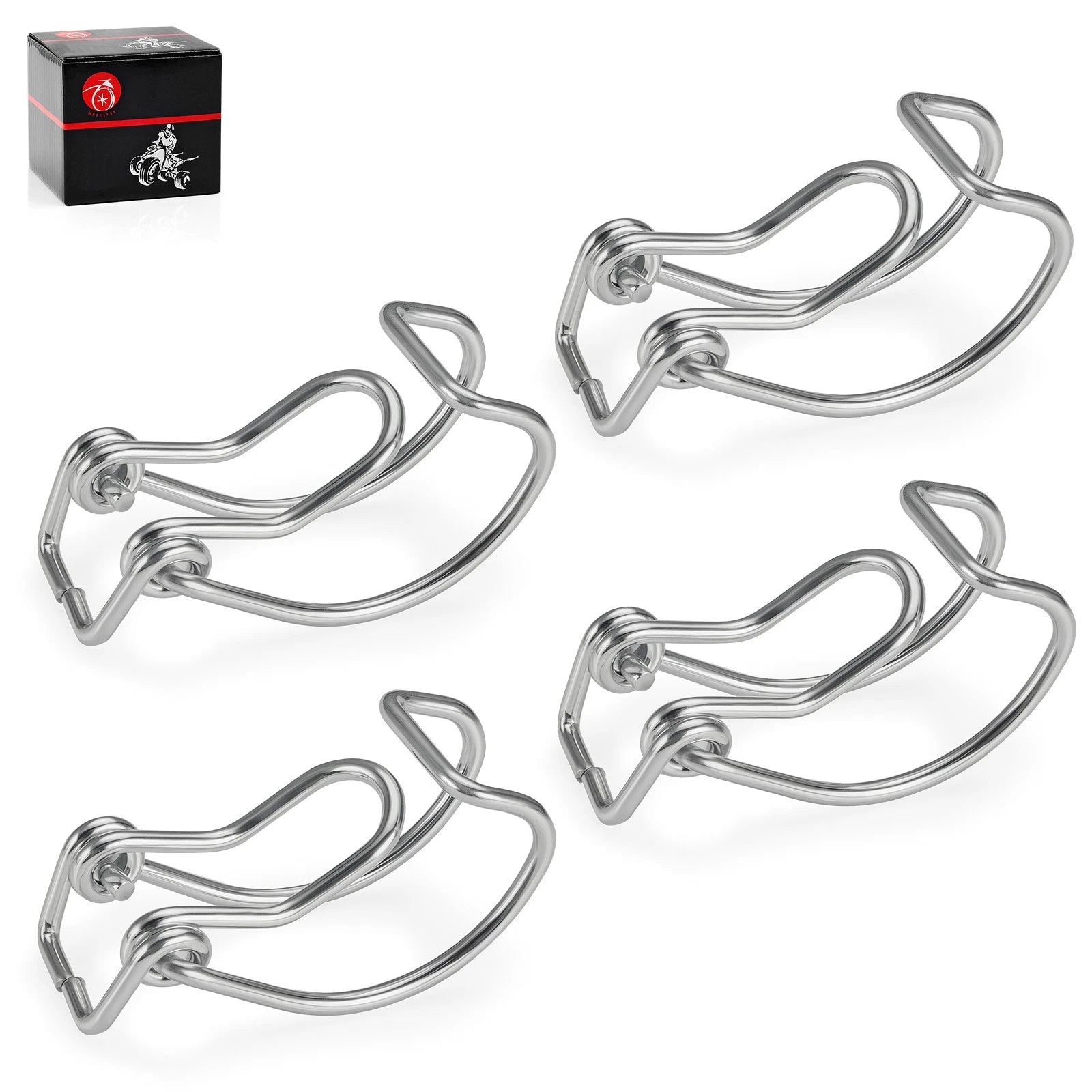 Set of 4 Airbox Clips for Polaris RZR XP Turbo S (2018–2019) Replaces #7081872