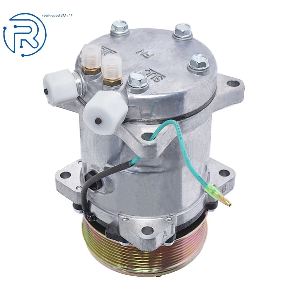 A/C Compressor and Clutch for Jeep Wrangler (1985-1990)