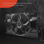 Cooling Fan Assembly with Brushless Motor for Jeep Cherokee (2019–2023)