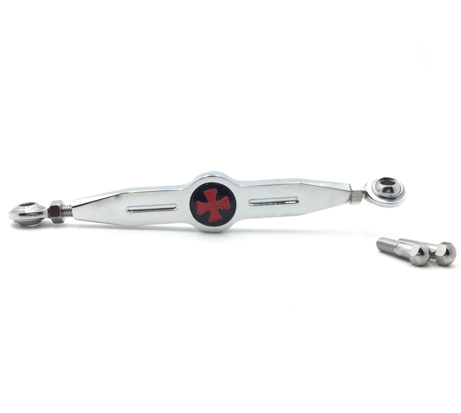 Chrome Black Cross Gear Shift Linkage for Harley Seventy Two/Forty Eight (2004–2017)