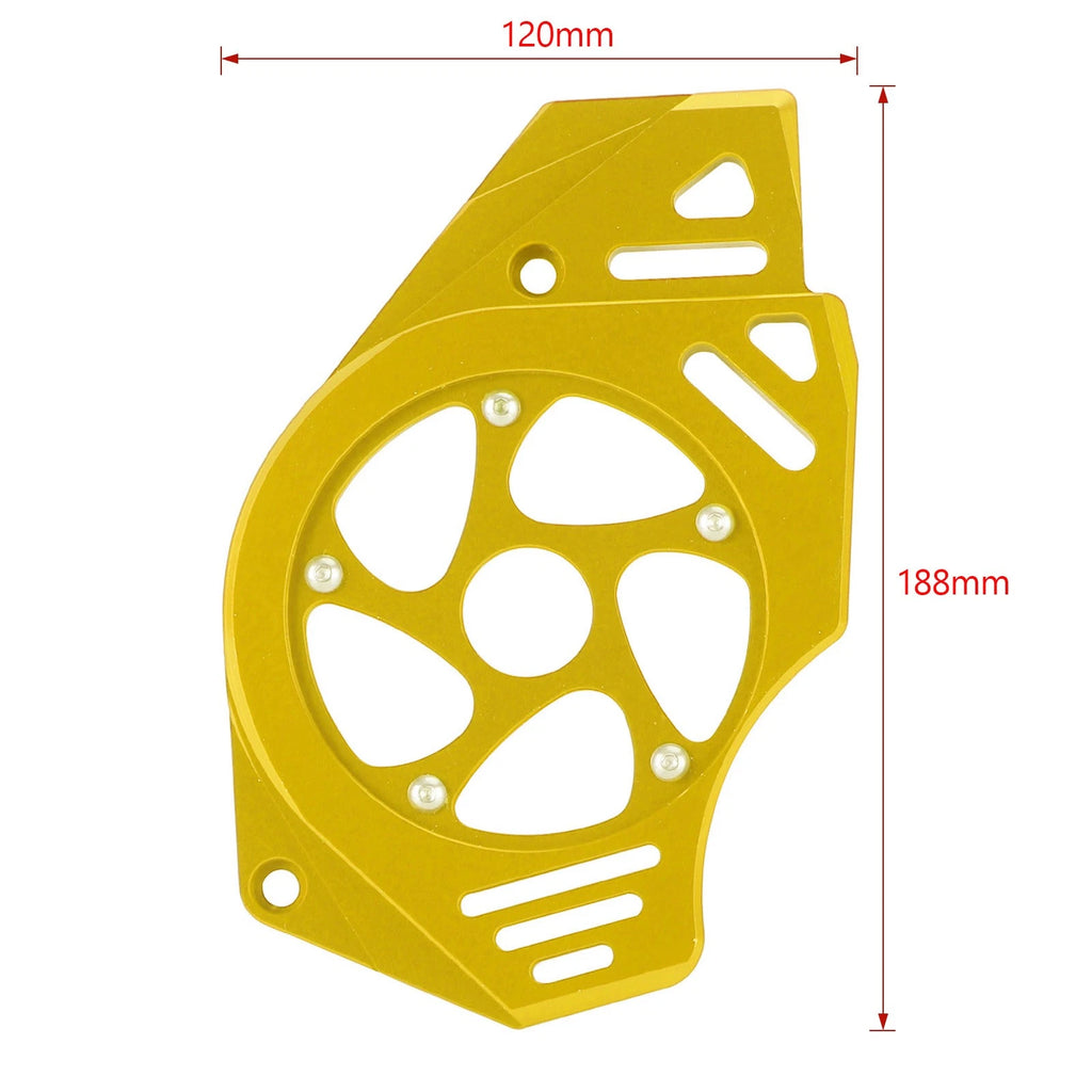 Sprocket Cover Chain Guard for Kawasaki Ninja Vulcan 650 ER-6N (2012–2018) Gold T