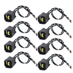 Set of 8 Ignition Coil Connector Pigtail Plugs for Ford (1991-2011)