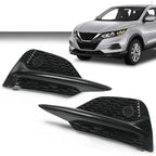 Front Bumper Insert Fog Light Cover for Nissan Rogue Sport (2020–2022)