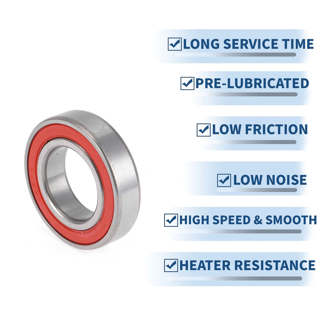 6006LU Deep Groove Ball Bearing for Scooter Skateboard Wheel (30x55x13mm)
