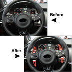 Aluminum Paddle Shifter Extensions for Kia Stinger CK K8 (2018–Present) Red