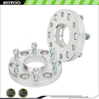 2X 6x5.5" Wheel Spacers 12x1.25 for Infiniti QX56, Nissan Armada, Titan