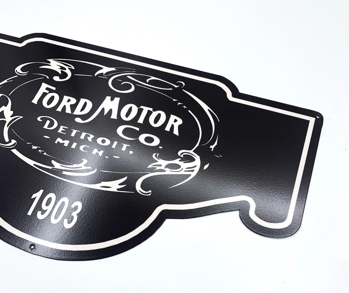 Metal Sign Replacement for Ford Motor Company Since 1903 (1903–1903)