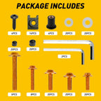 177Pcs Fairing Bolt Screws Kit for Kawasaki Ninja ZX6R ZX7R ZX9R ZX12R ZX14