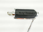 Right Crash Bar Highway Chrome Flame Peg Male Mount for Harley Davidson (1988–2024)