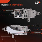 Right Chrome Interior Door Handle for Nissan Leaf (2011-2023)