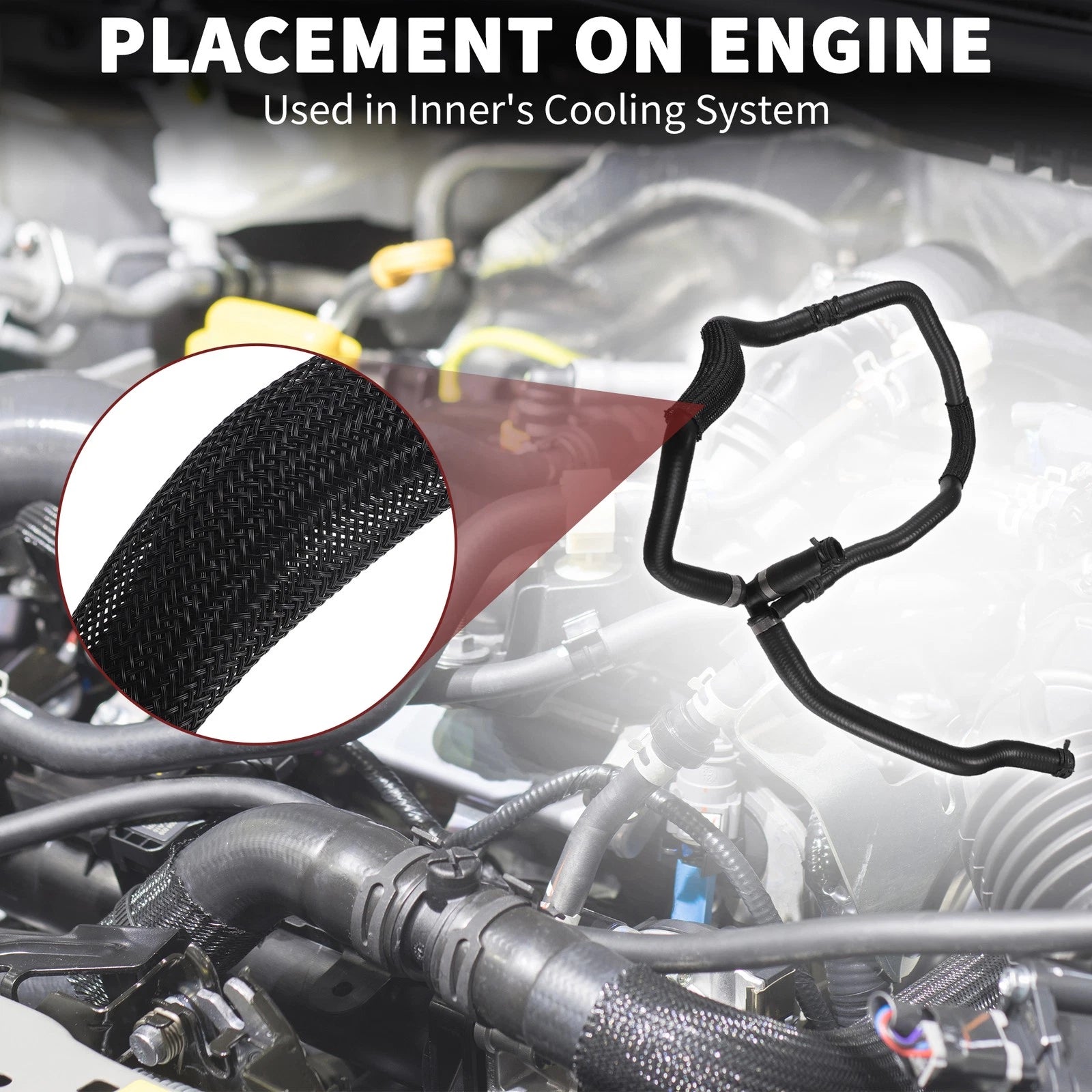Heater Hose for Ford Fusion, Lincoln MKZ (2013–2016) No.DG9Z18472V