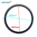 6AH-85550-10 Flywheel Crown Gear Ring for Yamaha F15A (15HP)